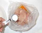 鶏むね肉ポテトチップス焼き♪簡単のりしお作り方4写真