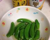 スナップえんどうの簡単ゴマ酢和え作り方2写真