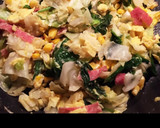 レポ感謝！5分簡単キャベツと卵の野菜炒め作り方14写真