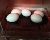 トースターでゆで卵作り方1写真
