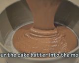 チョコレートケーキ　ガナッシュサンド作り方20写真