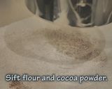 チョコレートケーキ　ガナッシュサンド作り方4写真