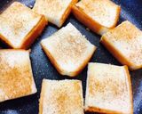 子供の朝食ココナツシュガートースト作り方5写真