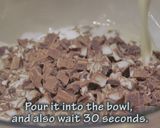 チョコレートケーキ　ガナッシュサンド作り方34写真