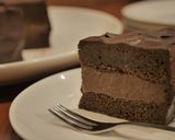 チョコレートケーキ　ガナッシュサンド作り方49写真