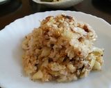 残り飯でベーコンキャベツ焼き飯。作り方4写真