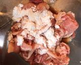 白菜と九条ネギの豚味噌炒め作り方1写真