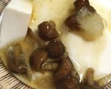 簡単☆豆腐のみぞれなめこ餡かけ作り方5写真