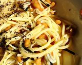納豆梅しらすのパスタ作り方5写真