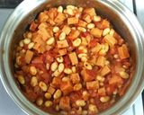 高野豆腐と大豆のトマト煮作り方7写真
