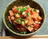 高野豆腐と大豆のトマト煮作り方8写真