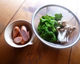 菜の花とウインナーのパスタ♪作り方2写真