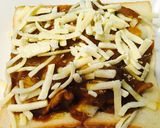 カフェ風 厚切りカレーチーズトースト作り方5写真