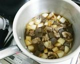 家庭で居酒屋気分☆牛すじ煮込み作り方4写真