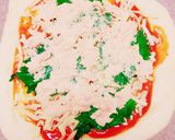 ツナと大葉のsmileピザ(^^♪作り方6写真