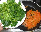 基本のほうれん草のバター炒め♪簡単作り方3写真