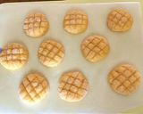 ミニサイズ★メロンパン風クッキー作り方5写真