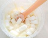 簡単ホワイトチョコバー＆キューブ作り方2写真