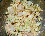 ☆キャベツ 明太マヨ 餅 チーズ 焼き♡作り方3写真