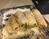 豚ロースと大葉チーズのくるくるカツレツ作り方2写真