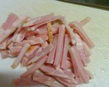 ☆ほうれん草ペーストのクリームパスタ☆作り方2写真