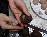 バレンタイン　ココアいちご大福作り方9写真