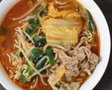 激辛スタミナラーメン-辛ラーメンアレンジ作り方4写真