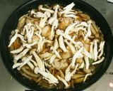 簡単!!やさしい味!!鶏肉の柳川風煮作り方4写真