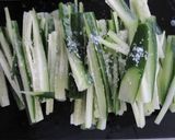 キュウリの胡麻油漬け作り方1写真