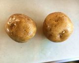 冷ご飯とジャガイモのおやき★長ネギちくわ作り方2写真