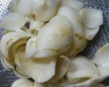 ほこほこユリ根のかきたま汁作り方1写真