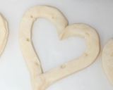バレンタイン♡ハートホワイトチョコパイ♡作り方3写真