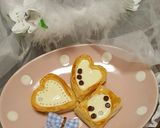 バレンタイン♡ハートホワイトチョコパイ♡作り方9写真