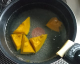 簡単！かぼちゃと生ハムのサラダ作り方1写真