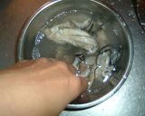かきと白菜の味噌クリームパスタ作り方1写真