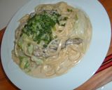 かきと白菜の味噌クリームパスタ作り方9写真