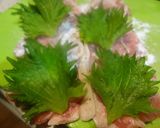 お弁当に豚肉のしそ巻き作り方3写真