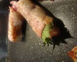 お弁当に豚肉のしそ巻き作り方5写真