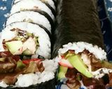 節分の恵方巻にも♪チキン南蛮の巻寿司作り方15写真