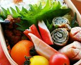お弁当に豚肉のしそ巻き作り方9写真