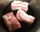 簡単！豚バラブロックの煮豚作り方2写真