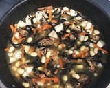 鯖缶で作る、簡単まごわやさしいひじき煮作り方4写真