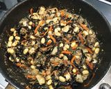 鯖缶で作る、簡単まごわやさしいひじき煮作り方6写真