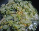緑と黄色のきれいなパスタ作り方5写真