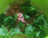 うどの葉と桜エビのかき揚げ⭐︎作り方2写真