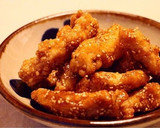 鶏むね肉でやわらか、甘辛タレの唐揚げ♡作り方8写真