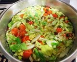 野菜たっぷり！スープハンバーグ作り方1写真