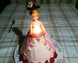 ドールケーキ りかちゃんケーキ作り方18写真
