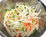 大根の中華風サラダ♪作り方1写真