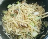 さばのみそ煮缶でチャチャッと和風パスタ♪作り方5写真